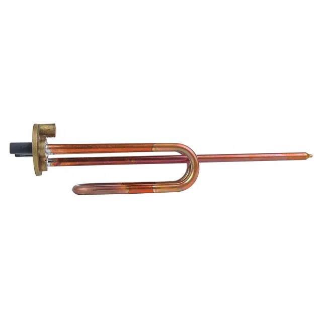 JM-WH05 1200Watt Heating Element for Water Heater Brass Flange-1