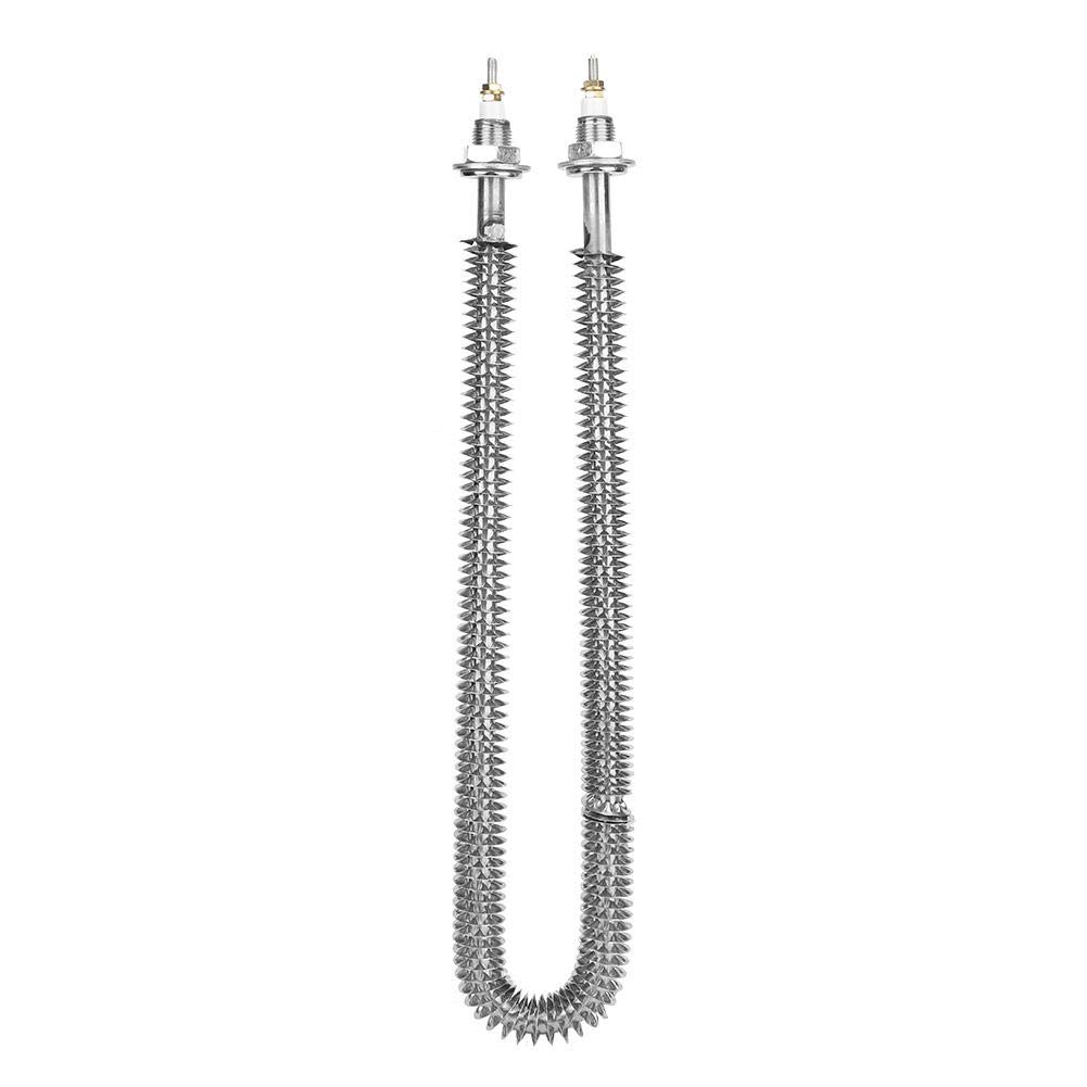 1.5KW 220V Finned U Type Stainless Steel Heating Element for Electrical Equipment-2